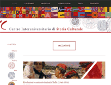 Tablet Screenshot of centrostoriaculturale.org